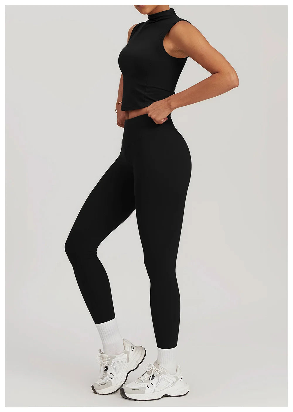 Tennis Skirt Leggings Tank Shorts Suit Yoga Gym Sets