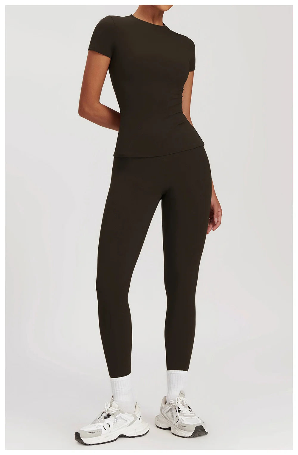 Tennis Skirt Leggings Tank Shorts Suit Yoga Gym Sets