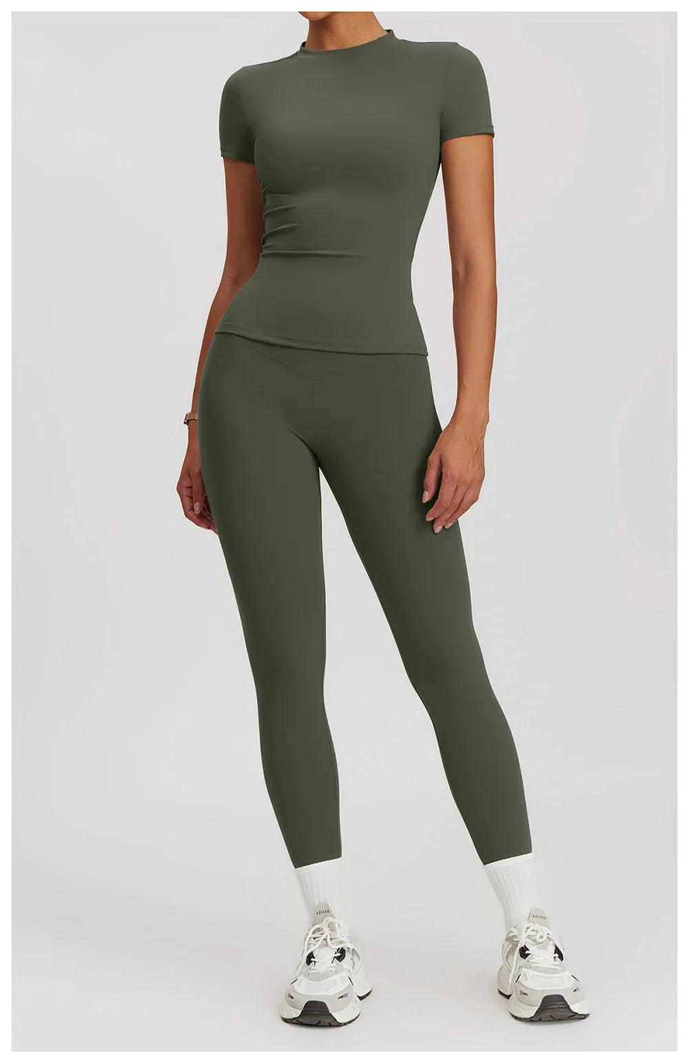 Tennis Skirt Leggings Tank Shorts Suit Yoga Gym Sets