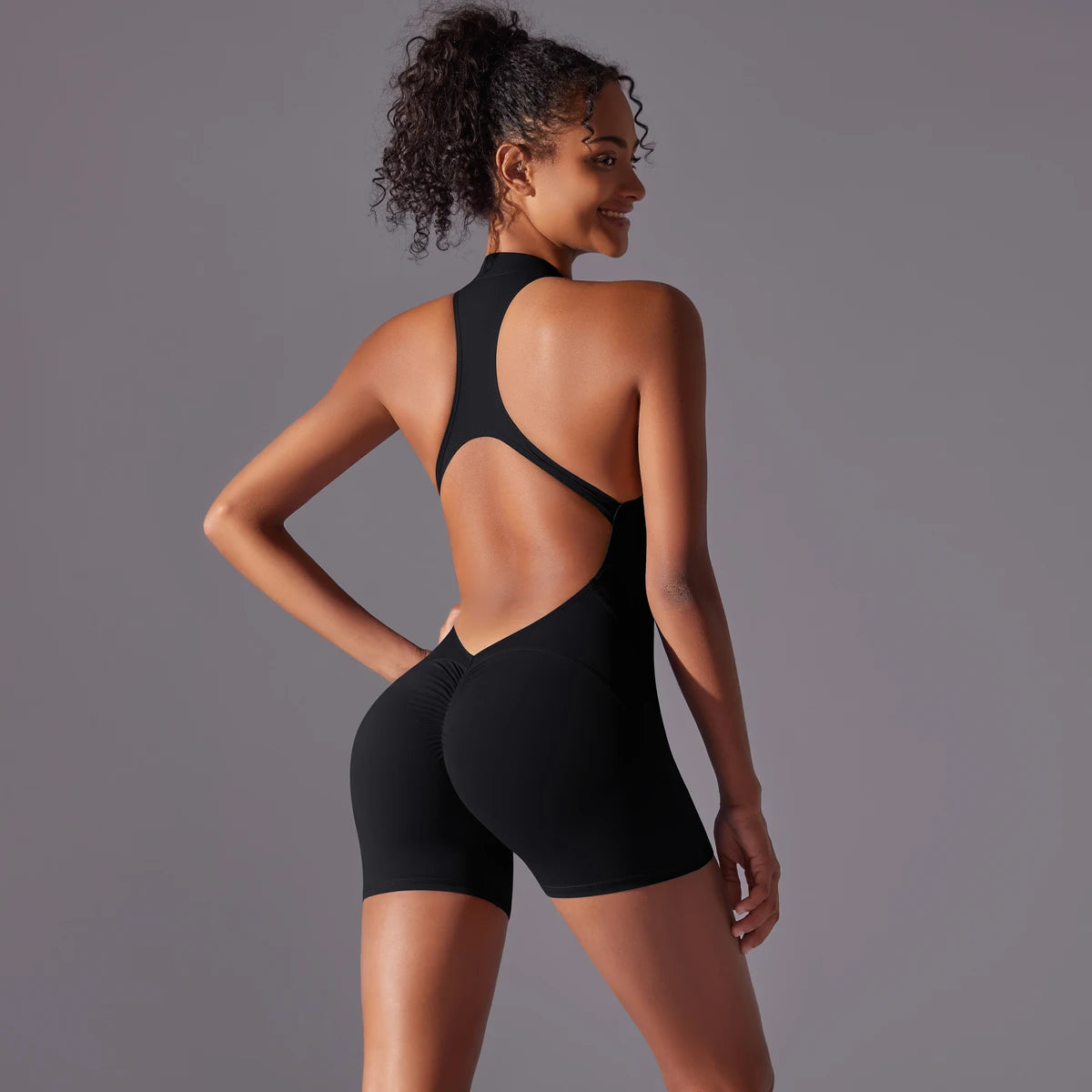 Women backless Bodysuits