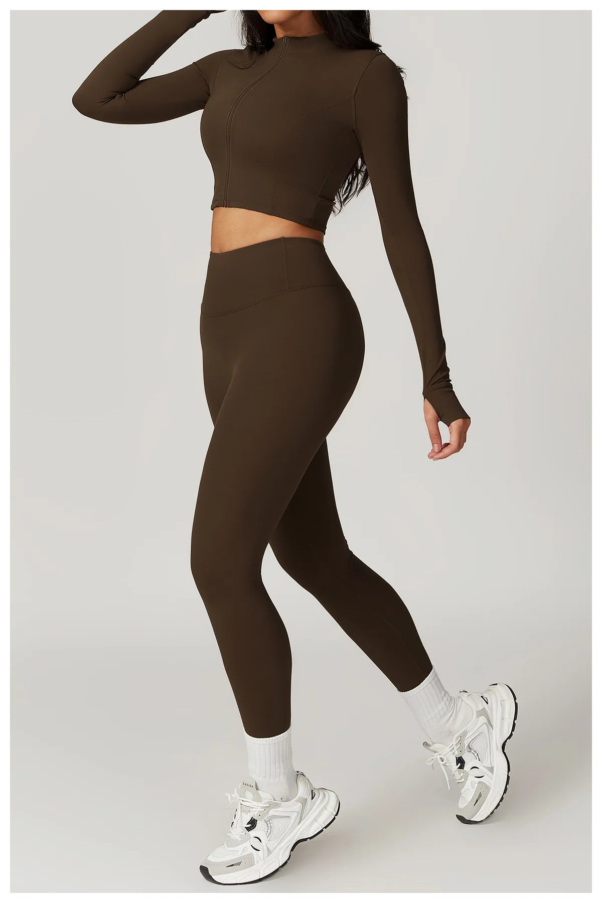 Active Wear 3 Pieces Workout Clothes For Women