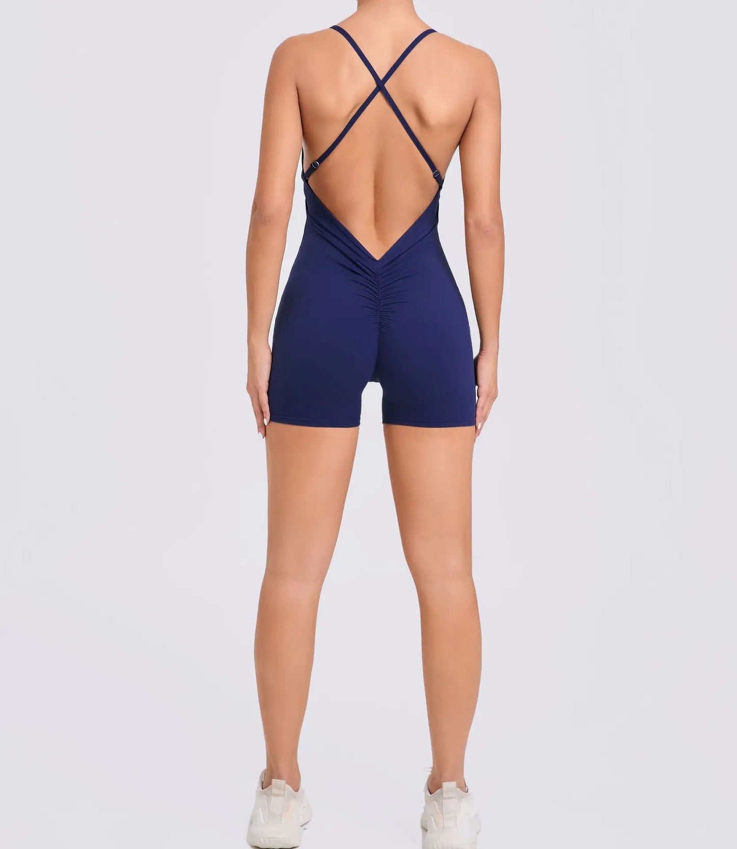 Women Yoga Bodycon Jumpsuit