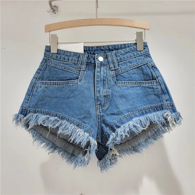 Raw Denim Shorts