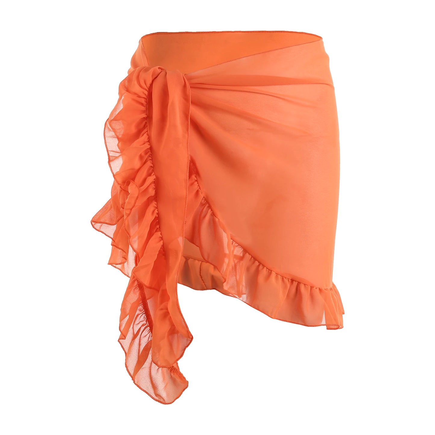 Women Cover-Ups Skirts Chiffon Swimwear