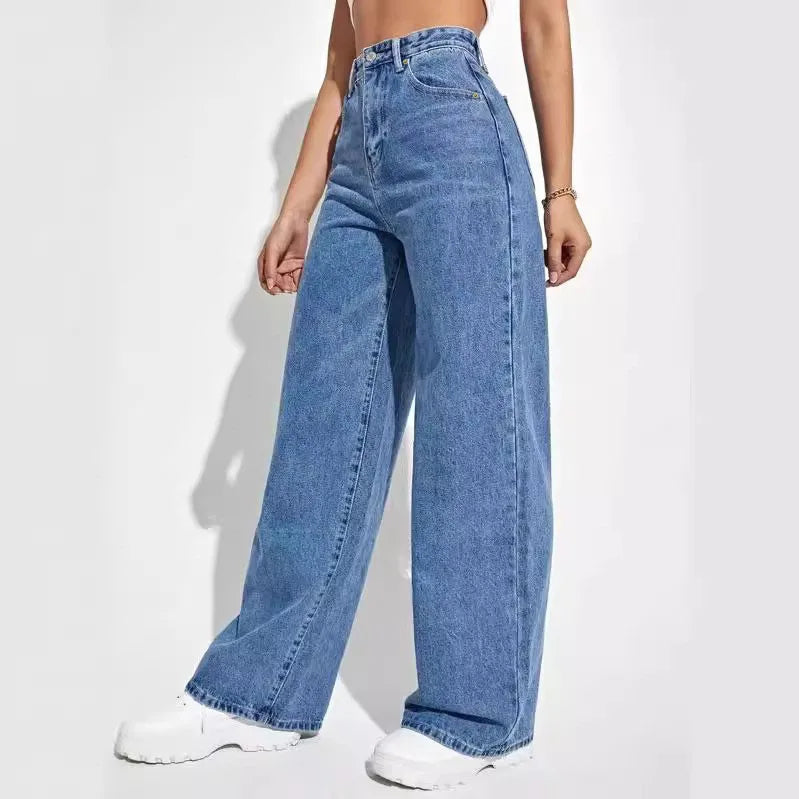 Women Jeans Denim Wide Leg