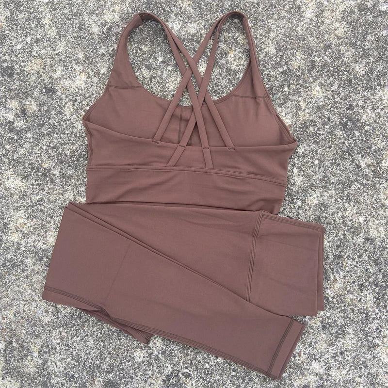 Womens two piece gymwear