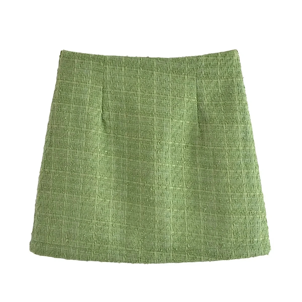 Green Zara inspired skirt co ord