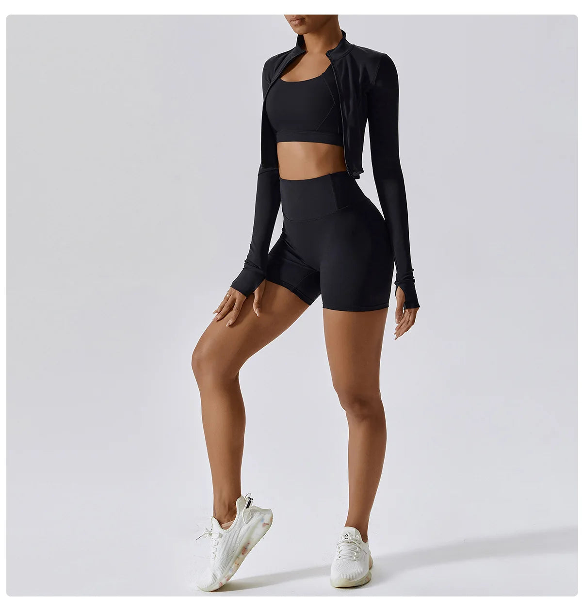 Three piece gymwear