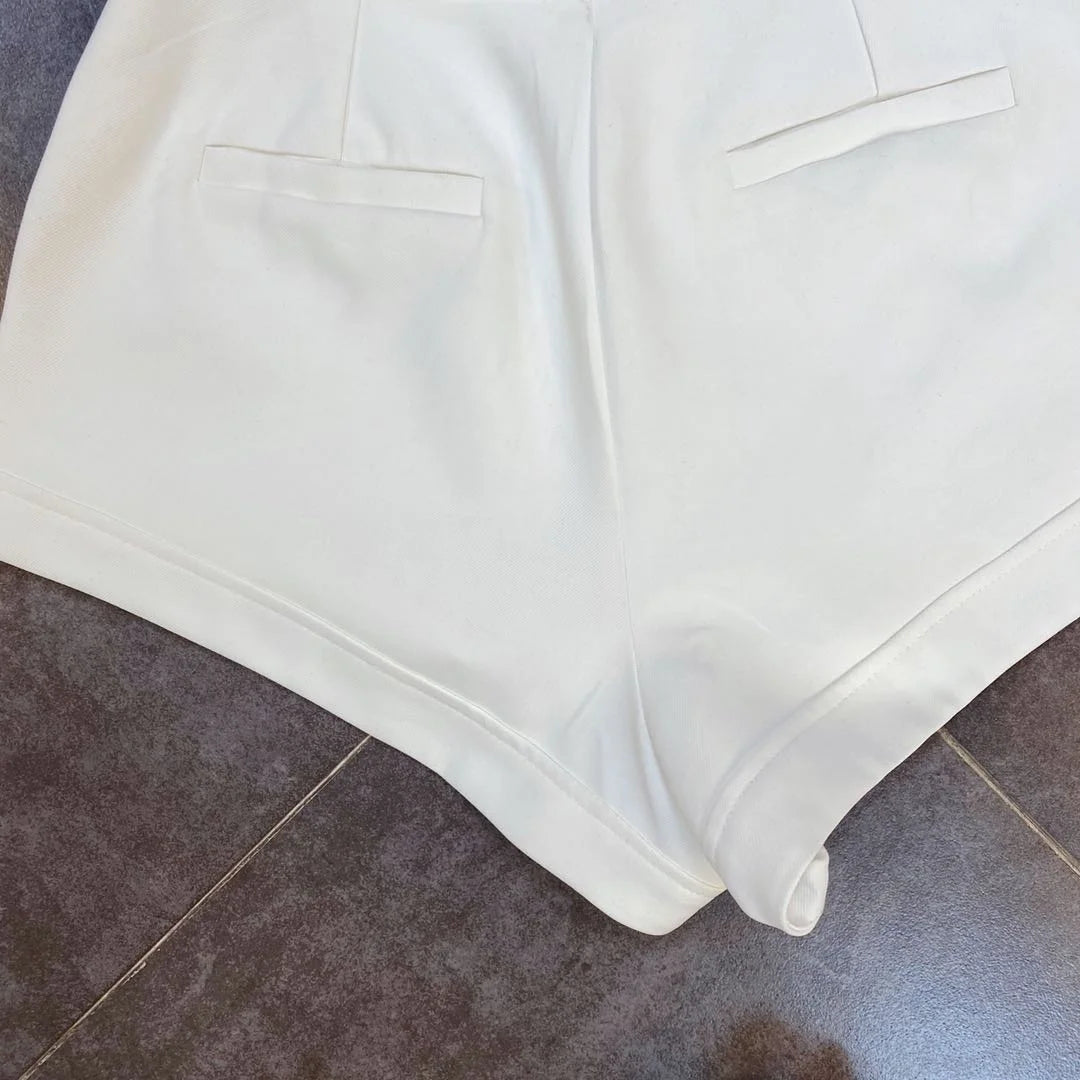 High Waist Diamonds Shorts