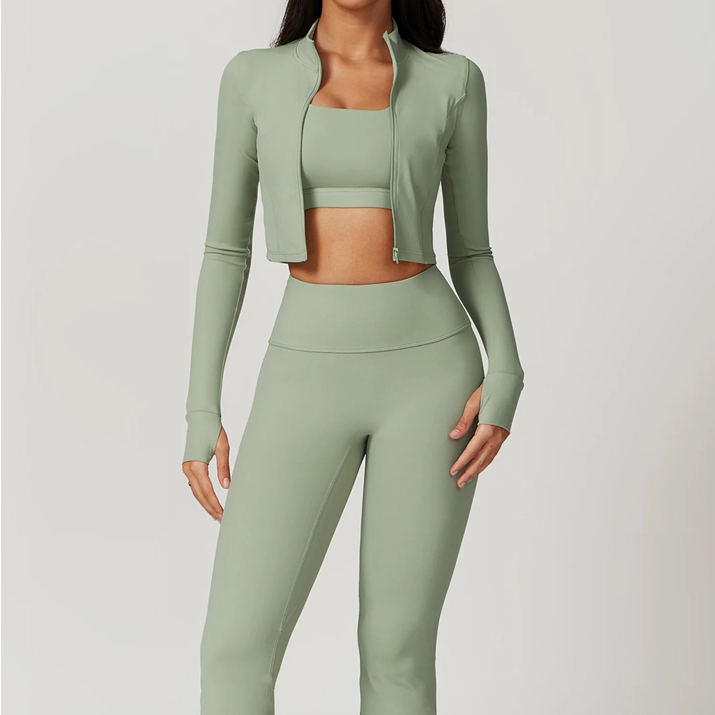 Three piece gymwear