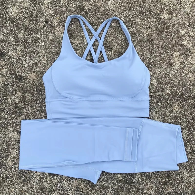 Womens two piece gymwear