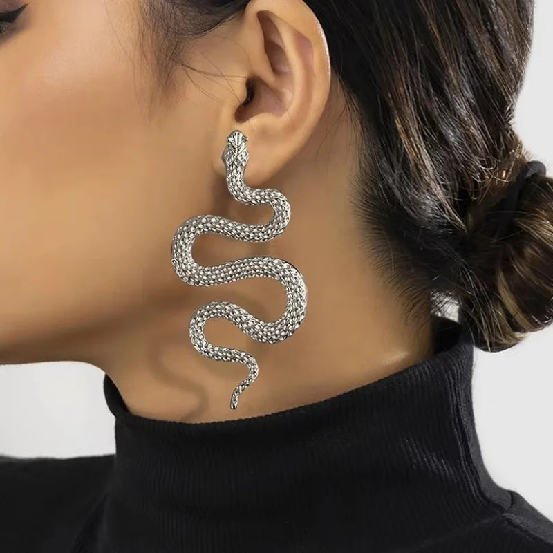 snake earrings