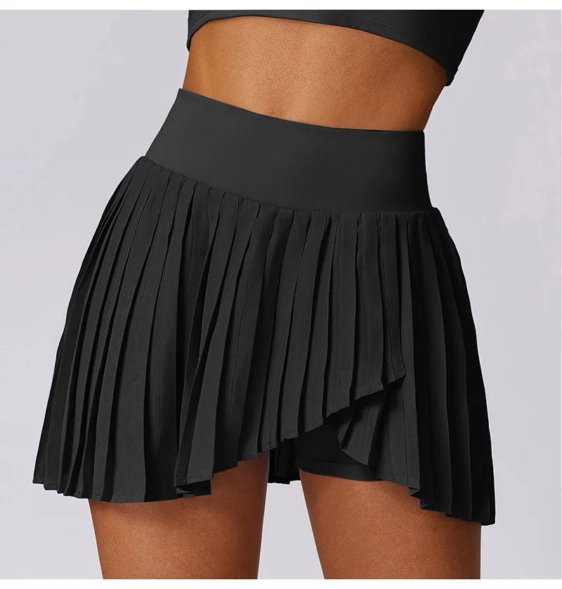 Two piece tennis skort outfit