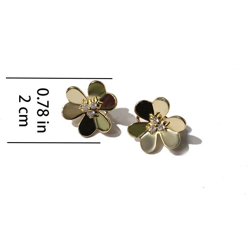 Lucky Clover Flower Pendants Necklaces