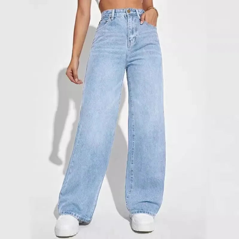 Women Jeans Denim Wide Leg