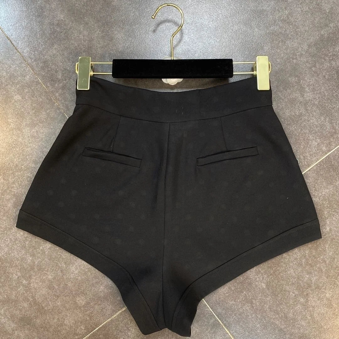 High Waist Diamonds Shorts