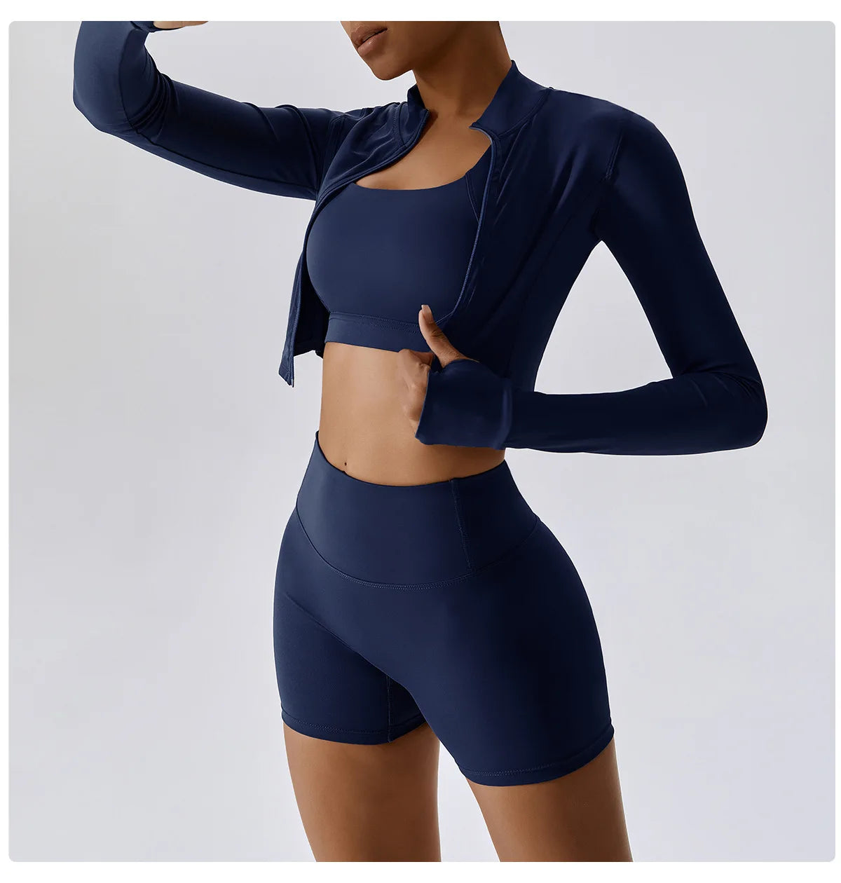 Three piece gymwear