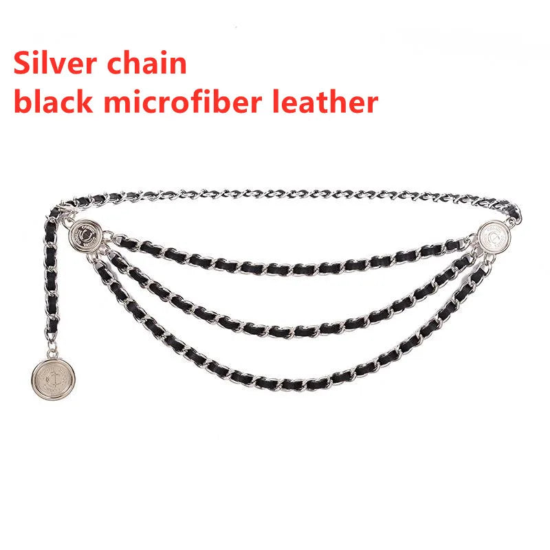 Metal Tassel Chain Waist Chain Belt