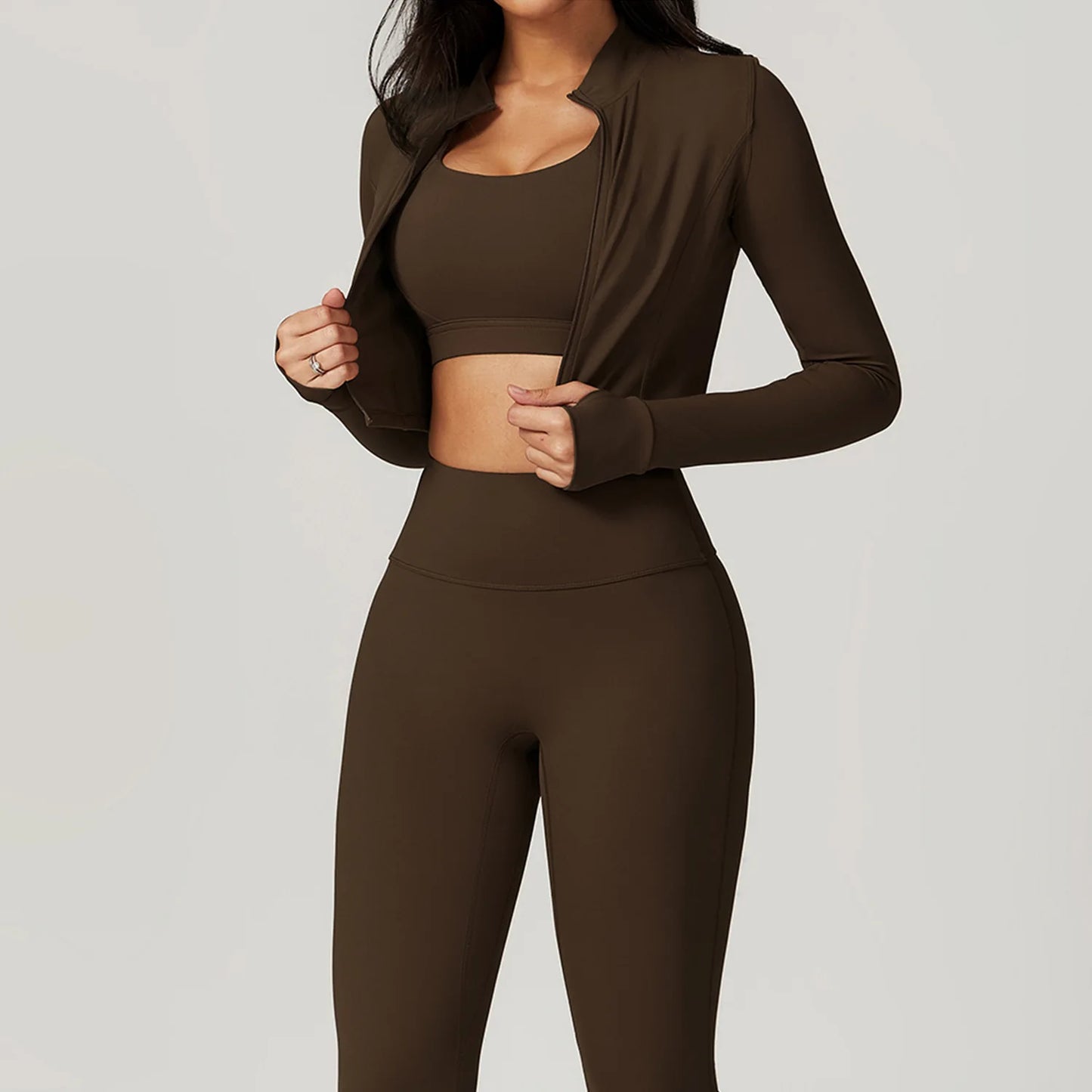 Three piece gymwear