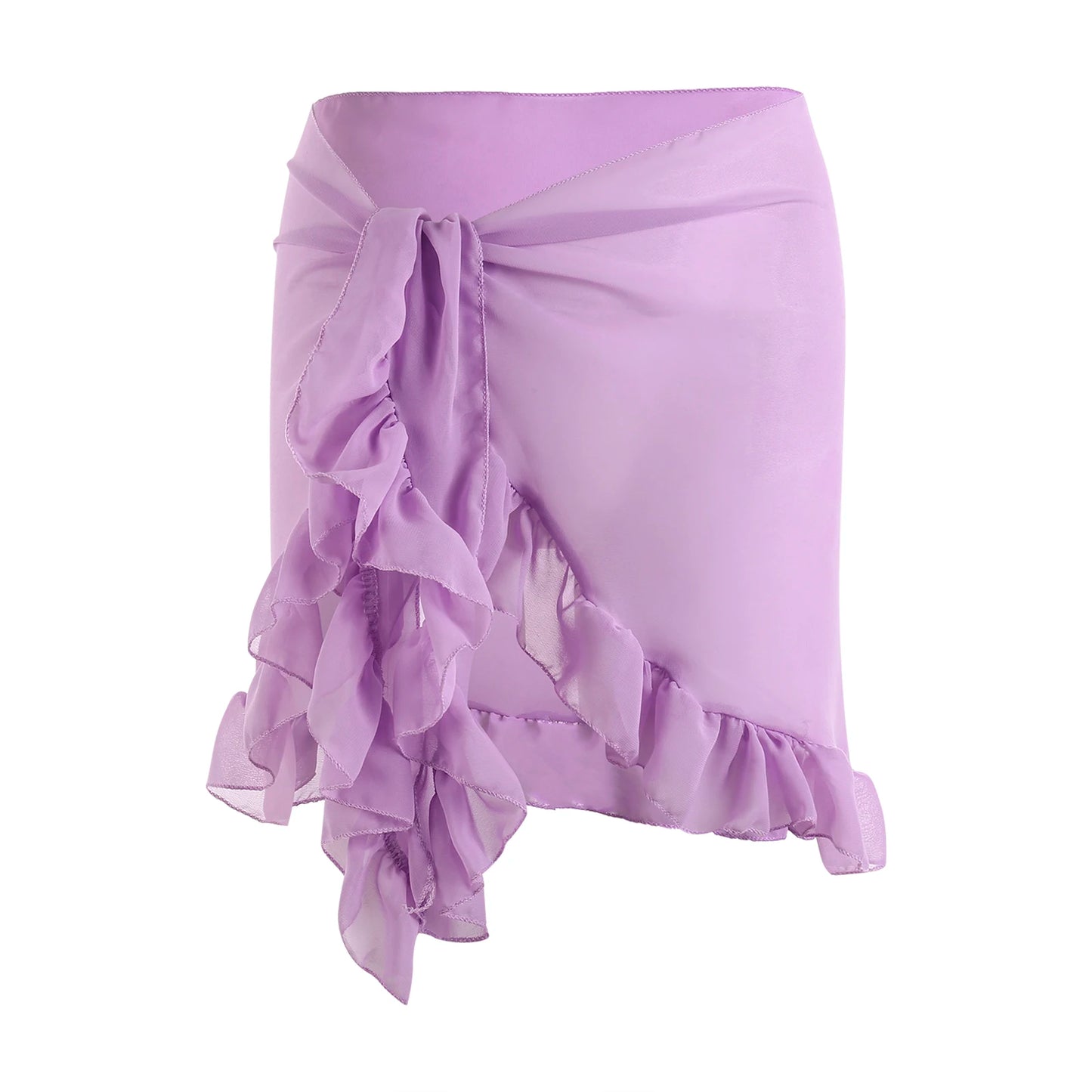 Women Cover-Ups Skirts Chiffon Swimwear