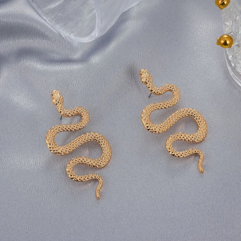 snake earrings