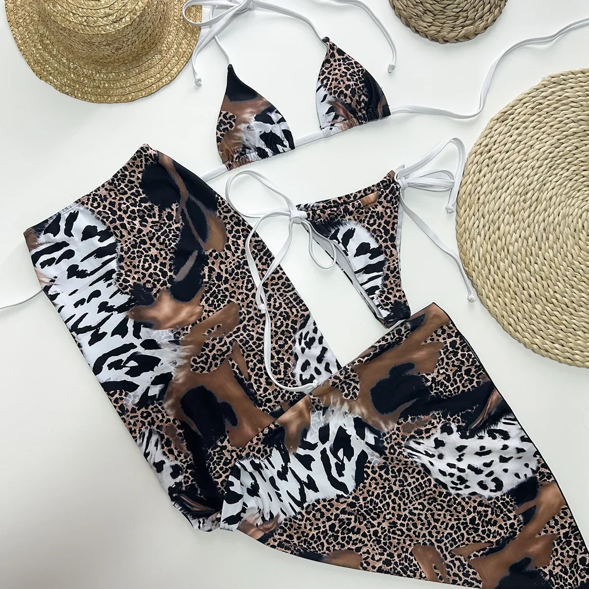 3 Pieces Bikini Set