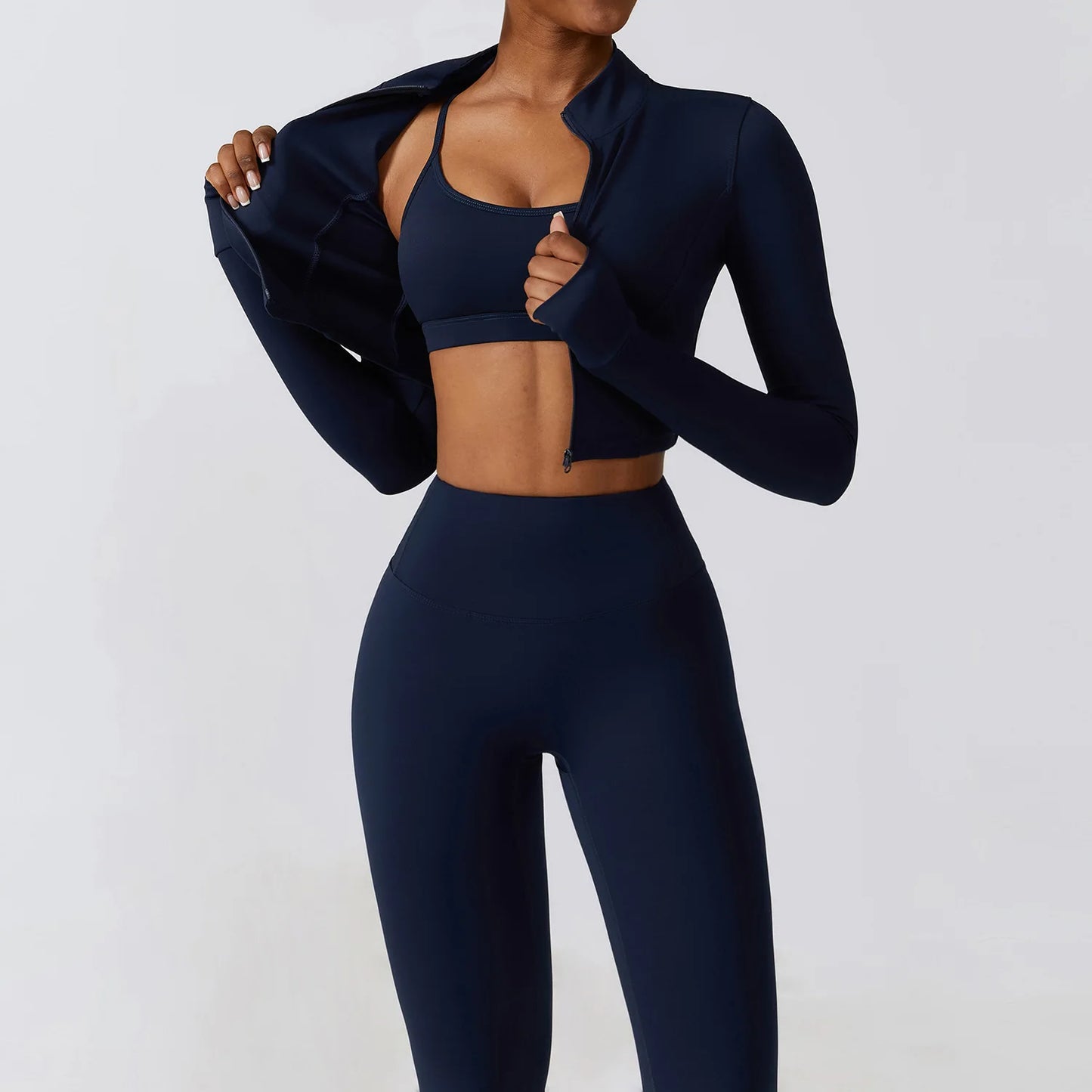 3 Piece Gym Clothing Active Wear