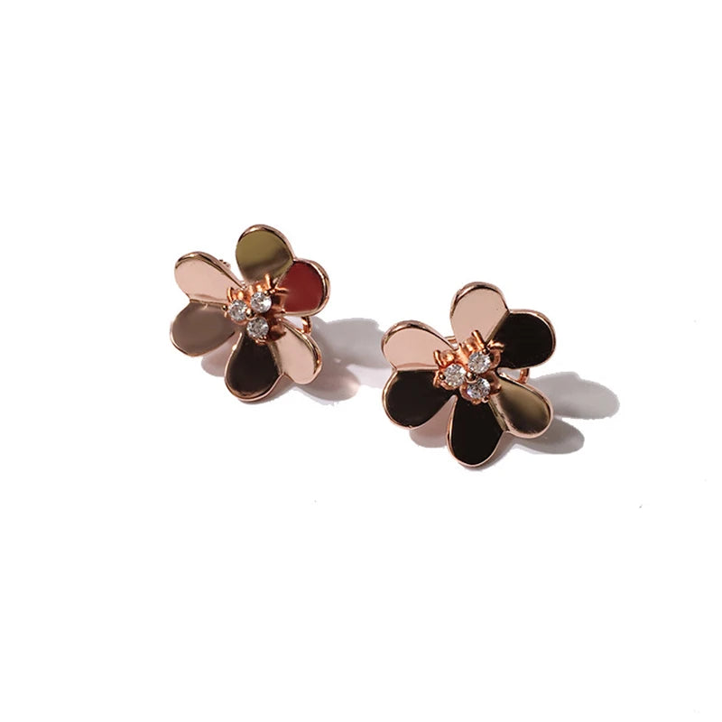 Lucky Clover Flower Pendants Necklaces