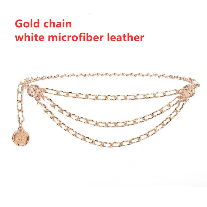 Metal Tassel Chain Waist Chain Belt