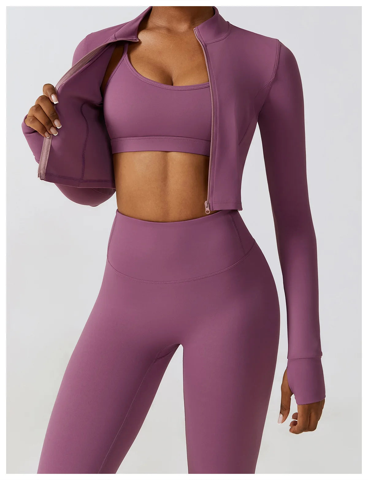 3 Piece Gym Clothing Active Wear