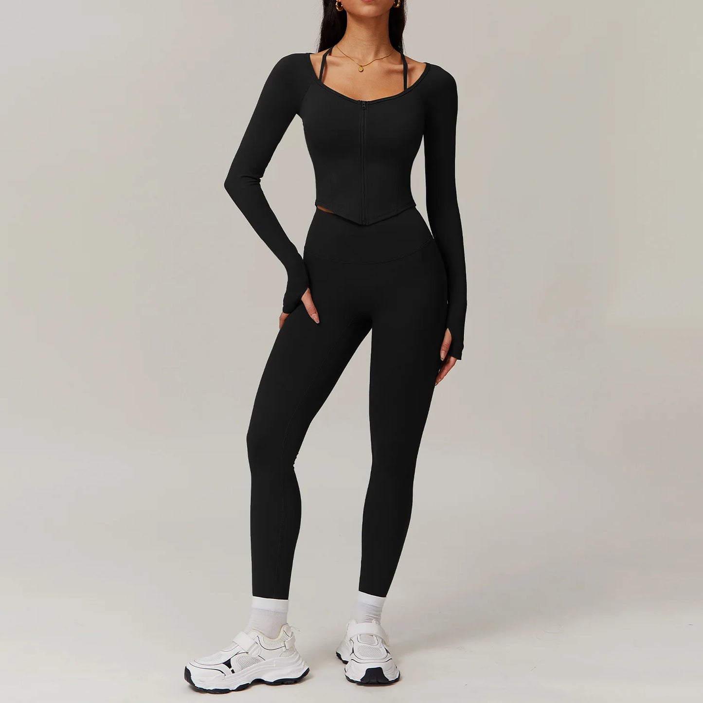 2PCS Women Tracksuits Yoga