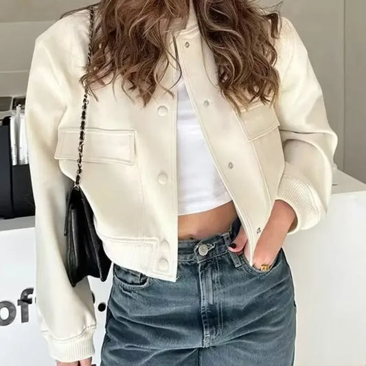 Collar Bomber Jacket