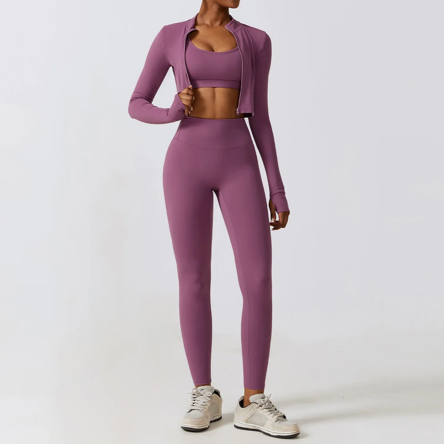 3 Piece Gym Clothing Active Wear