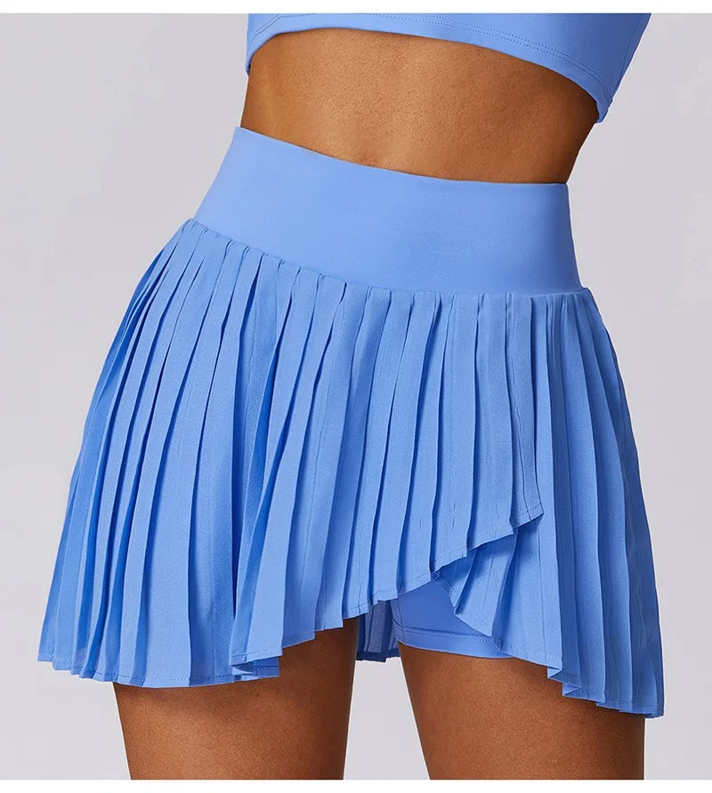 Two piece tennis skort outfit