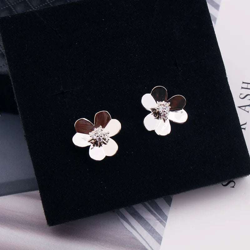 Lucky Clover Flower Pendants Necklaces