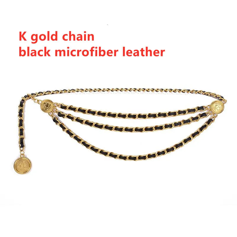 Metal Tassel Chain Waist Chain Belt