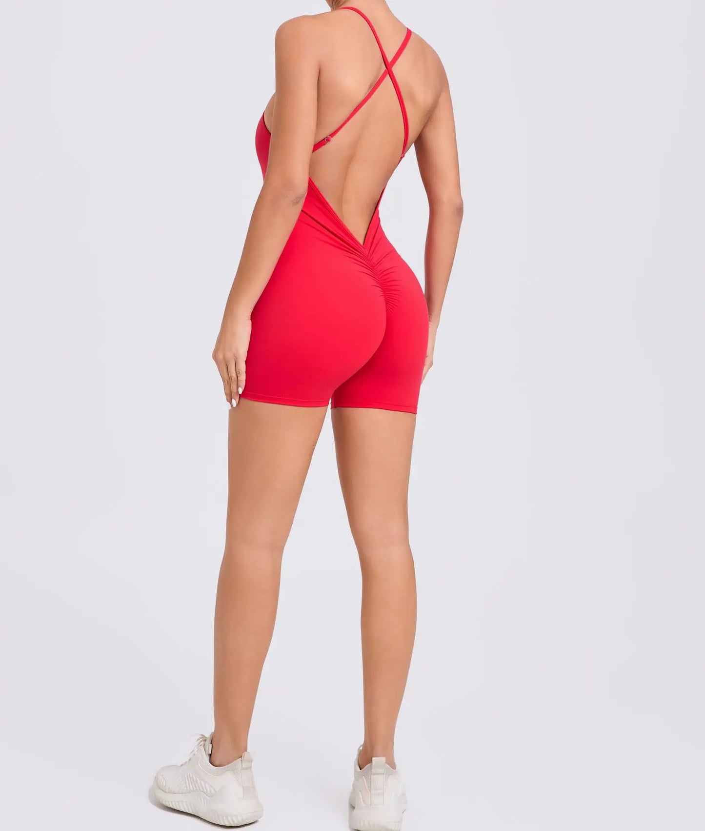 Women Yoga Bodycon Jumpsuit