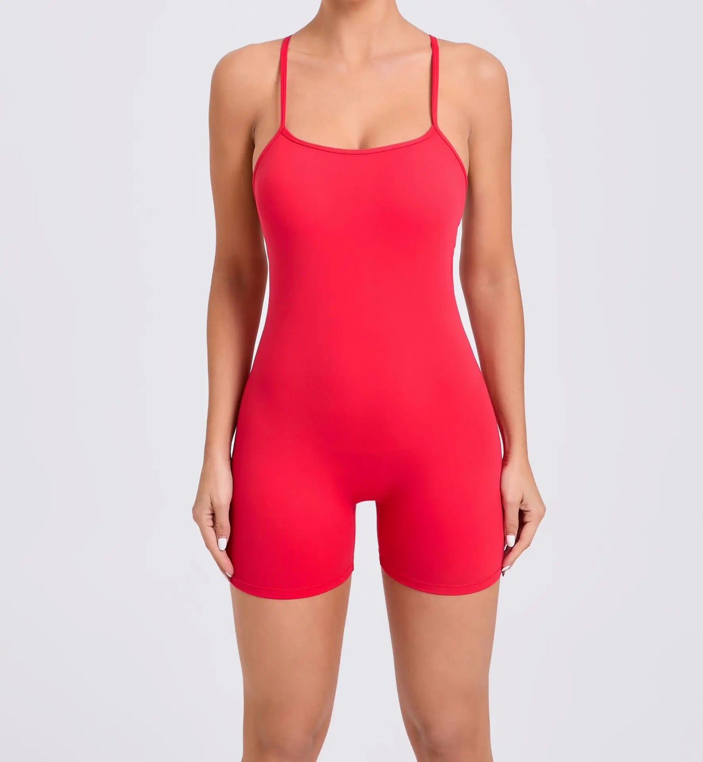 Women Yoga Bodycon Jumpsuit