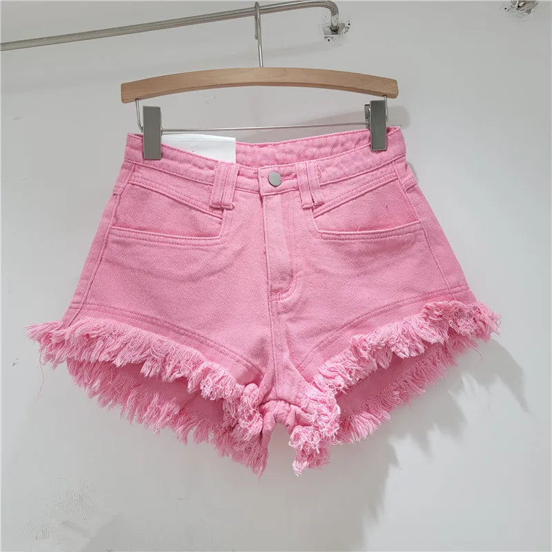 Raw Denim Shorts