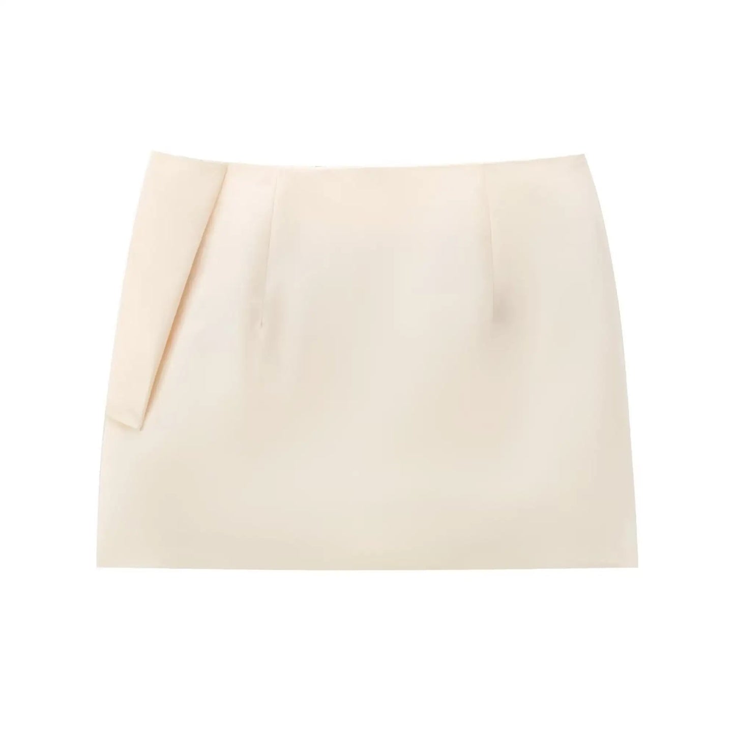 Women Bow Mini Skirt Fashion Ruched