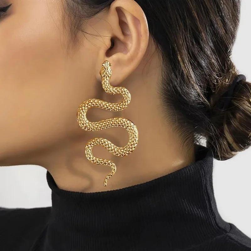 snake earrings