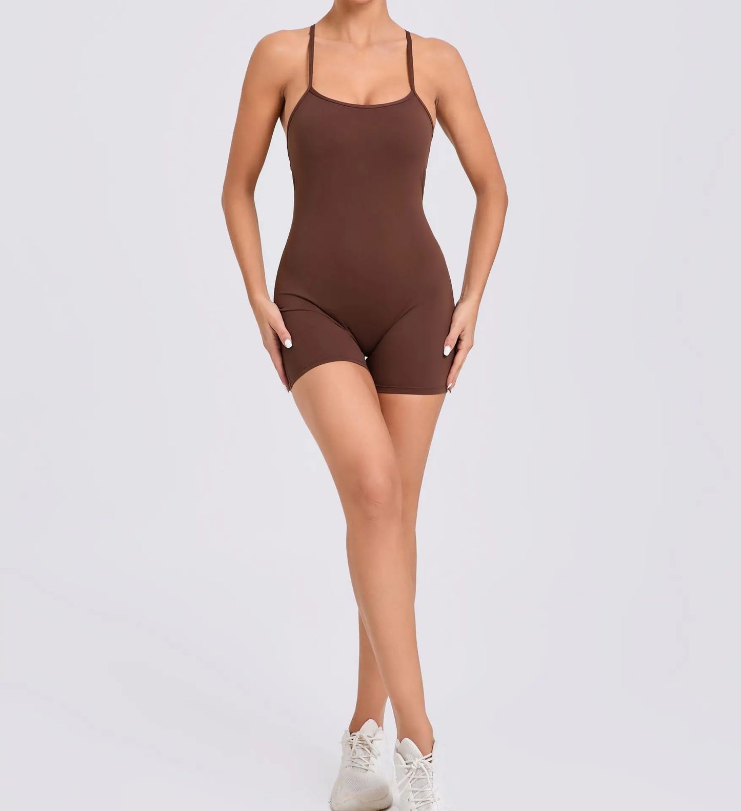 Women Yoga Bodycon Jumpsuit