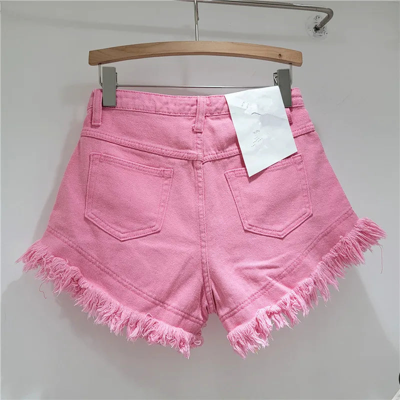 Raw Denim Shorts