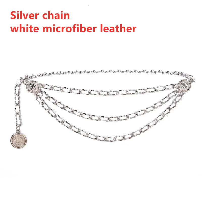 Metal Tassel Chain Waist Chain Belt