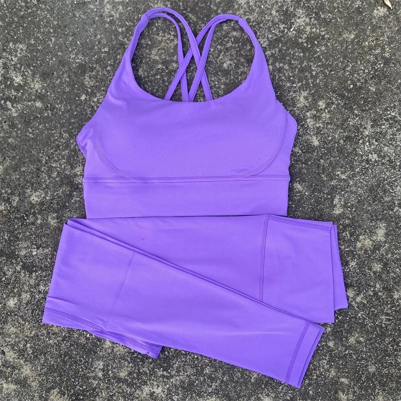 Womens two piece gymwear