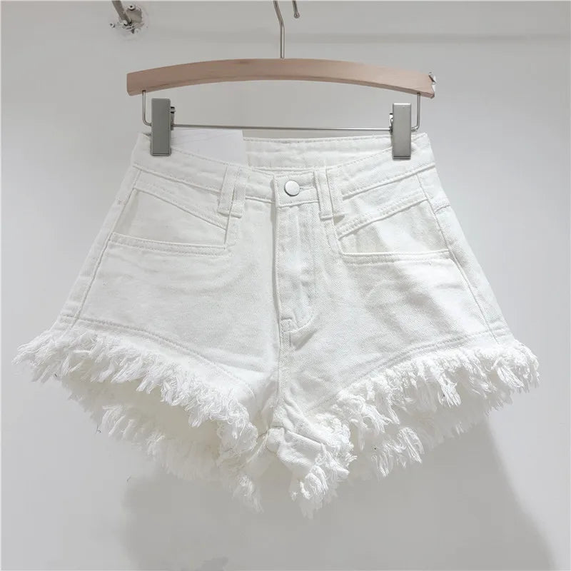 Raw Denim Shorts