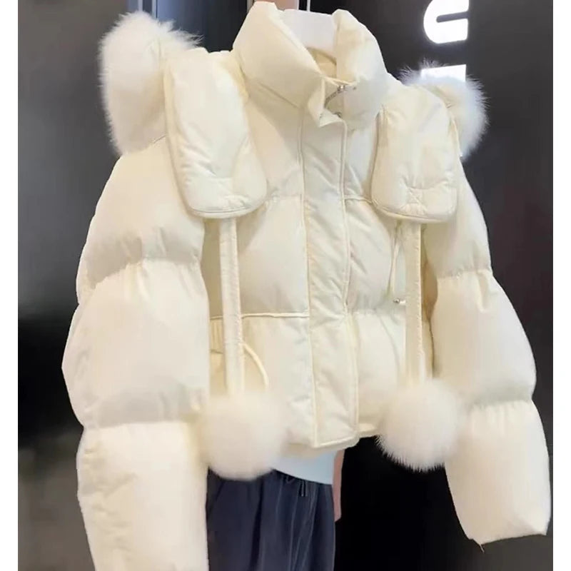 White Parka Jacket