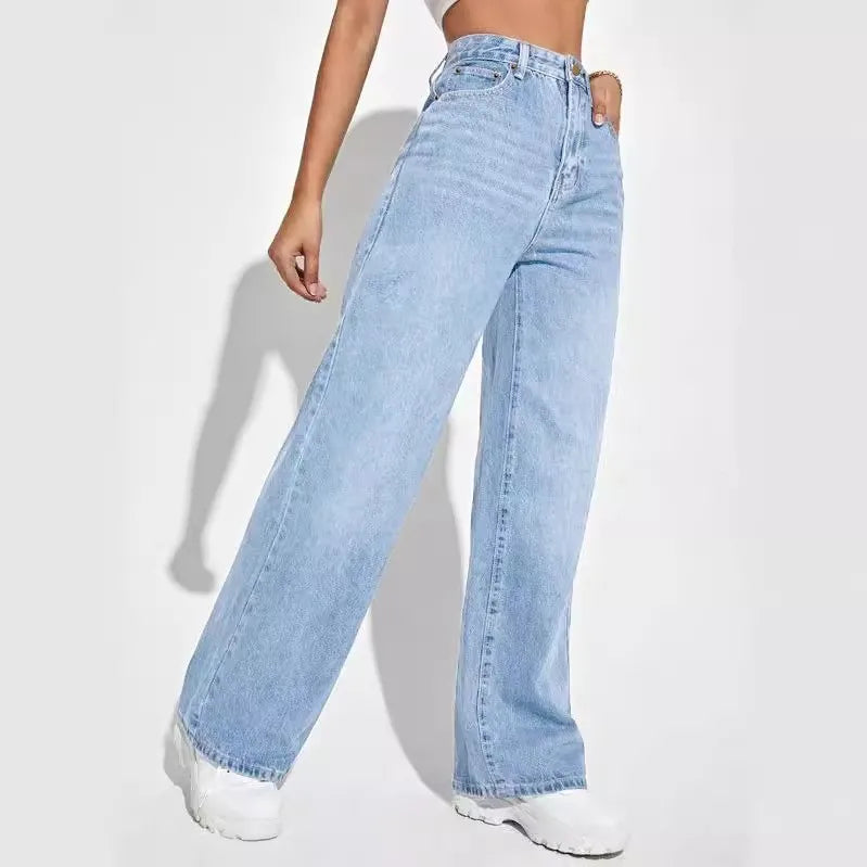 Women Jeans Denim Wide Leg