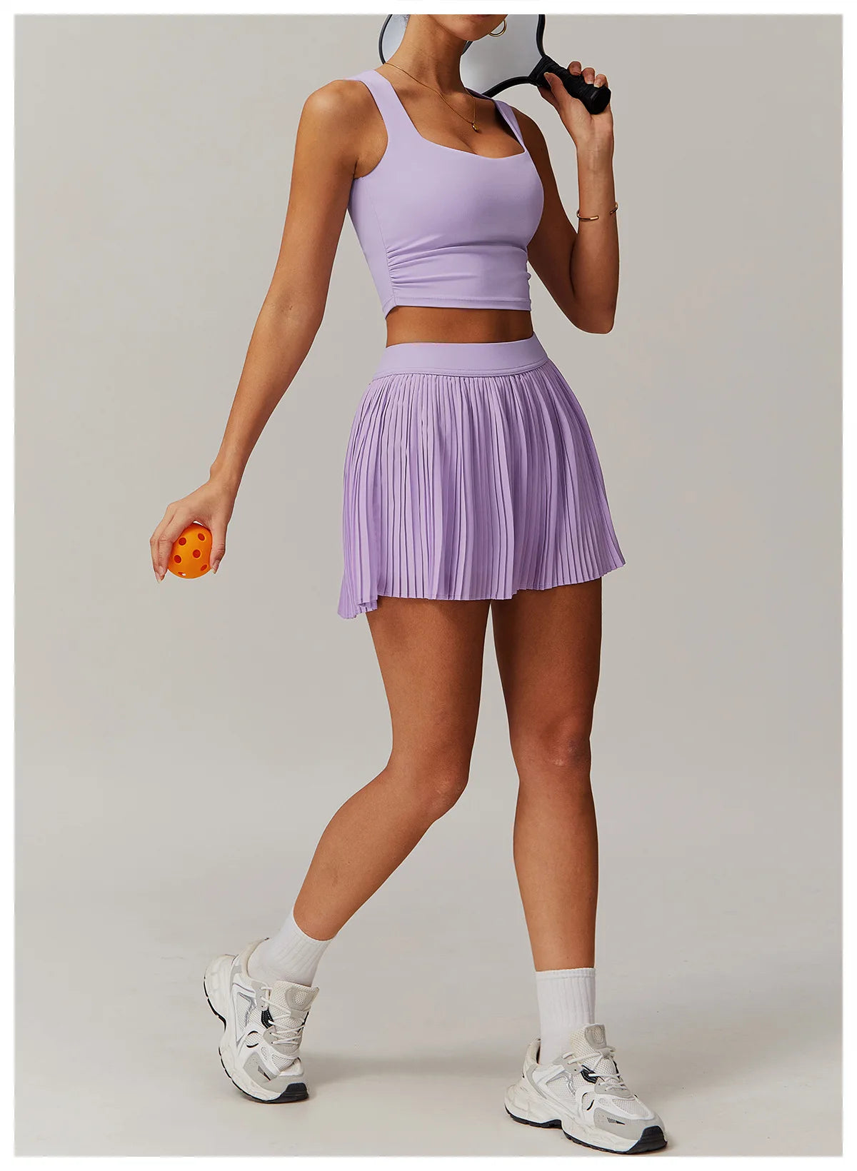 Womens two piece tennis outfit