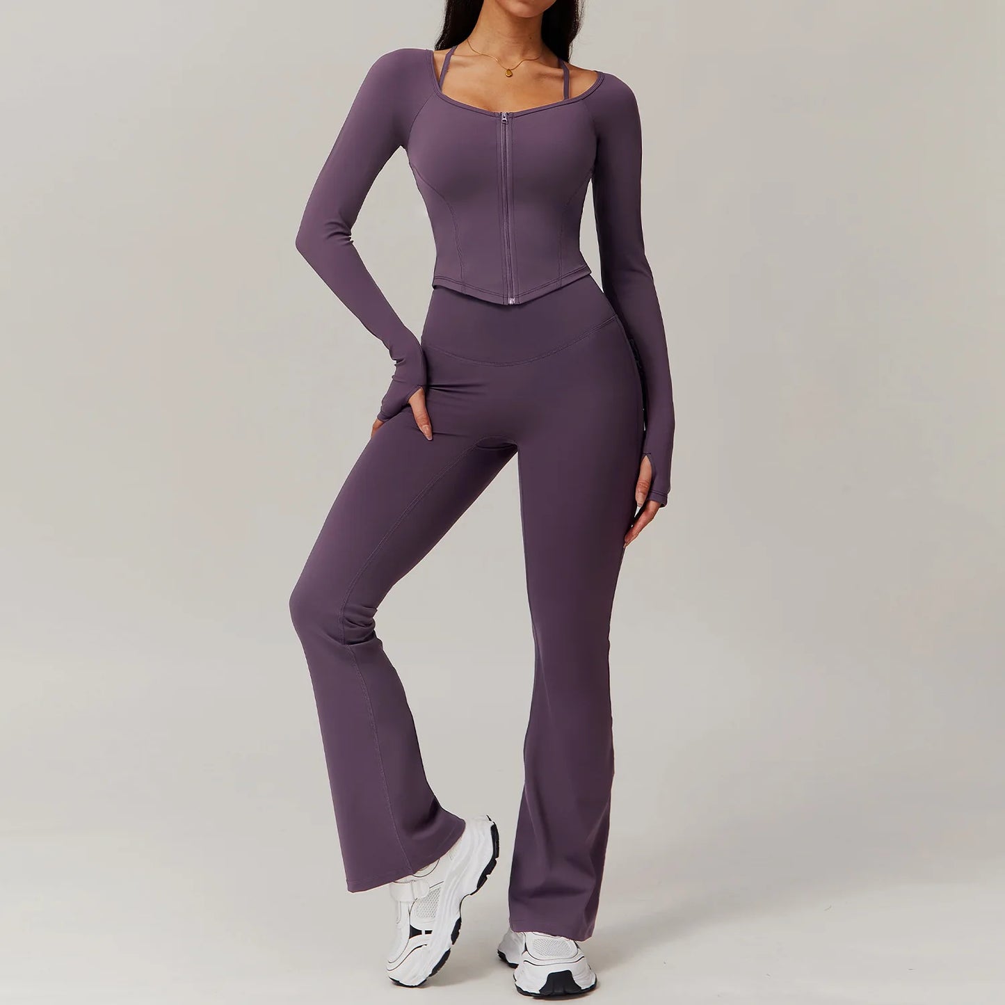 2PCS Women Tracksuits Yoga